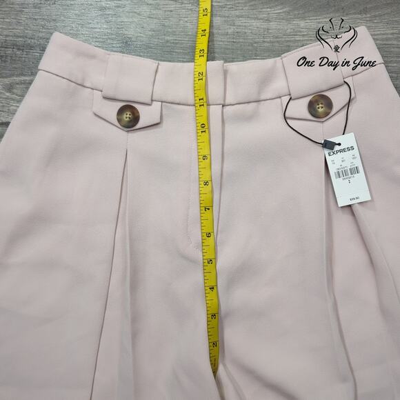 Express Shortie Extreme High Rise Shorts Size 2 - Picture 4 of 7